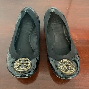 Tory Burch patent leather flats
